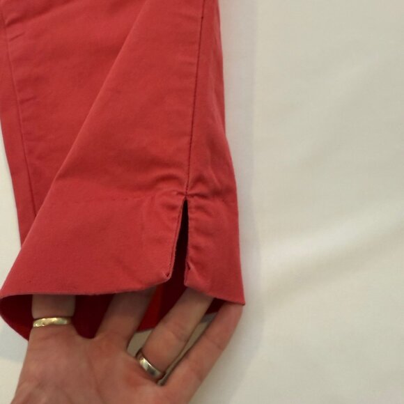 Tommy Hilfiger Nantucket Red Chino‎ Cropped Pants Size 2 - Picture 5 of 8